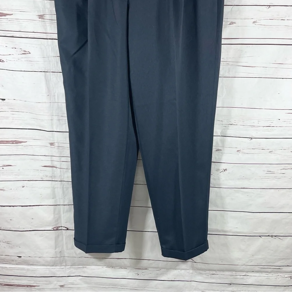 Savane Pants Mens Size 38x32‎ Grayish Blue Pleated Front Dress Pants